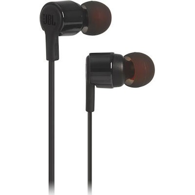 JBL T210 In-ear Handsfree με Βύσμα 3.5mm Μαύρο